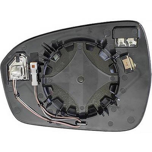 DIEDERICHS Spiegelglas, Au&szlig;enspiegel 1429126