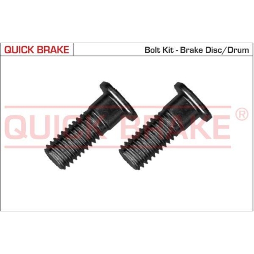 QUICK BRAKE Schraubensatz, Bremsscheibe 11675K