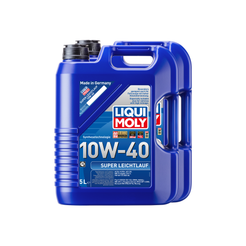 LIQUI MOLY Motor&ouml;l Super Leichtlauf 10W-40 10 Liter Set Satz 2x5 Liter Kanister