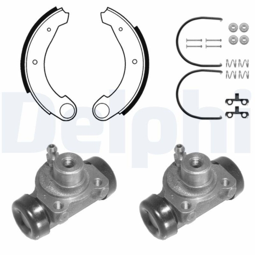 DELPHI Bremsbackensatz 640