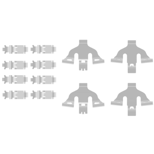TEXTAR Zubehörsatz, Scheibenbremsbelag 82555900
