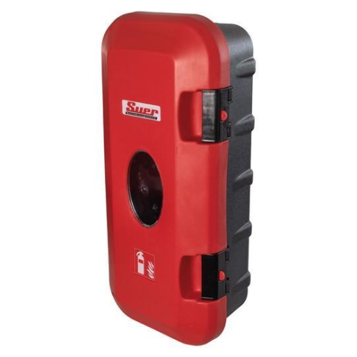 Suer Feuerlöscherkasten für Löscher, Polyethylen, rot/schwarz 390144272