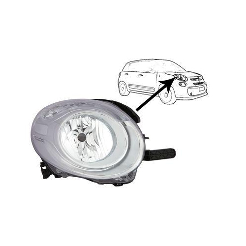 VAN WEZEL Hauptscheinwerfer 1609964