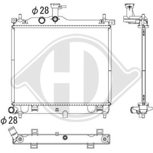 DIEDERICHS K&uuml;hler, Motork&uuml;hlung DIEDERICHS Climate DCM3724