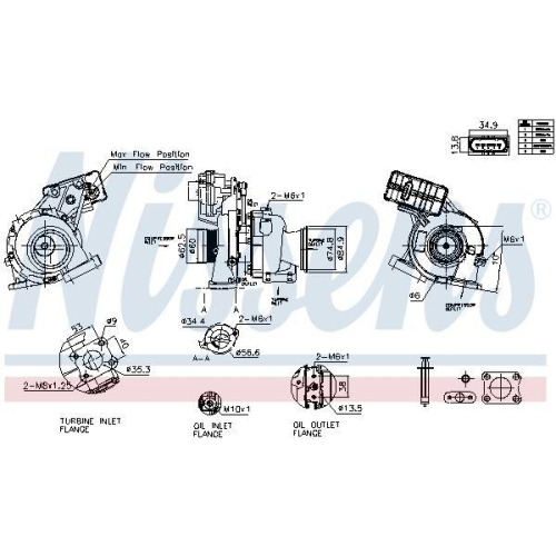 NISSENS Lader, Aufladung ** FACTORY NEW ** 93944
