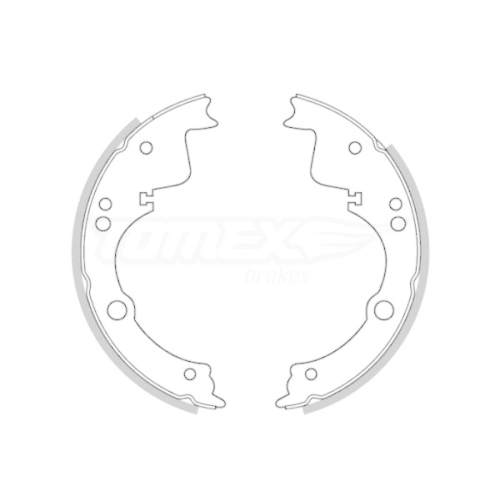TOMEX Brakes Bremsbackensatz TX 21-40