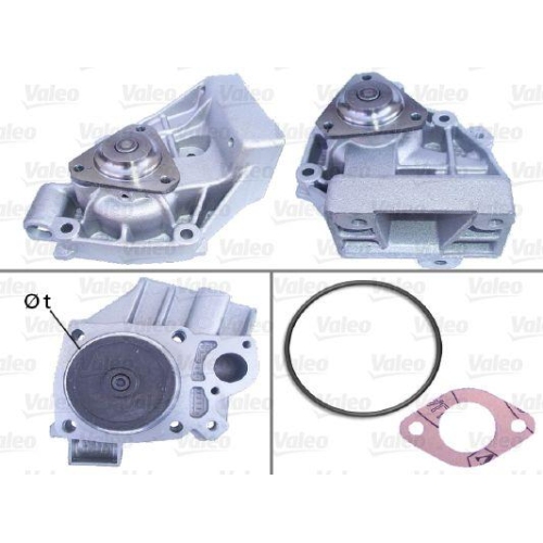 VALEO Wasserpumpe, Motork&uuml;hlung 506514