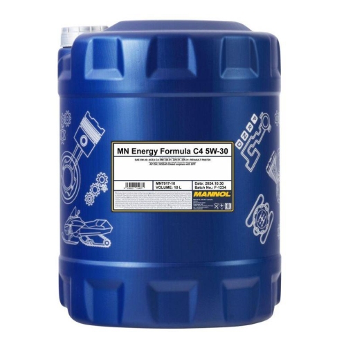 Motor&ouml;l Motoren&ouml;l Mannol Energy Formula C4 5W-30 10 Liter Kanister MN7917-10