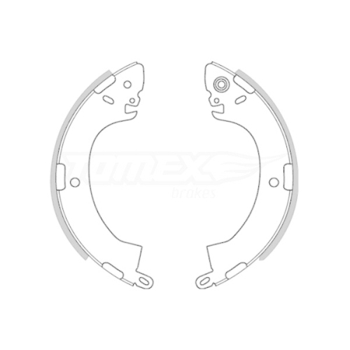 TOMEX Brakes Bremsbackensatz TX 21-44