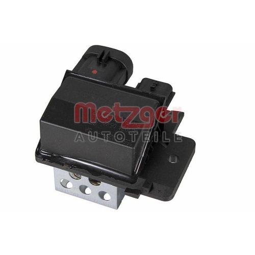 METZGER Vorwiderstand, Elektromotor (K&uuml;hlerl&uuml;fter) ORIGINAL ERSATZTEIL GREENPARTS 0917868