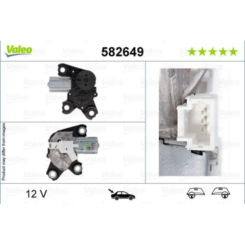 VALEO Wischermotor ORIGINAL TEIL 582649