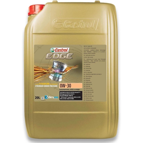 Motoröl EDGE 0W-30 Castrol 20 Liter Kanister MB 229.52 229.51 BMW LL 04 Renault