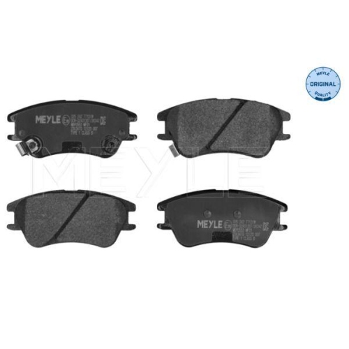 MEYLE Bremsbelagsatz, Scheibenbremse MEYLE-ORIGINAL: True to OE. 025 242 7713/W