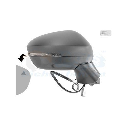 VAN WEZEL Au&szlig;enspiegel * HAGUS * 3358818