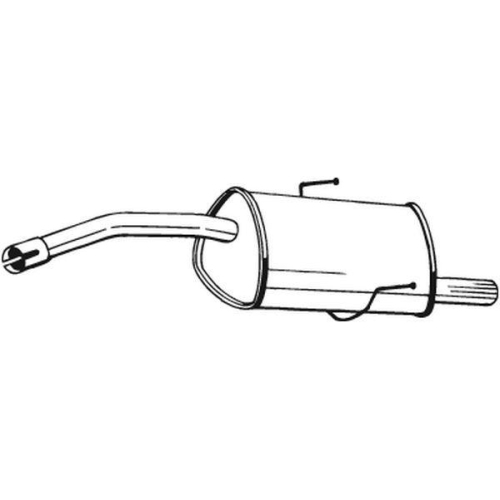 BOSAL Endschalld&auml;mpfer 100-327