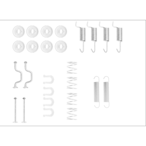 TEXTAR Zubehörsatz, Feststellbremsbacken 97043500