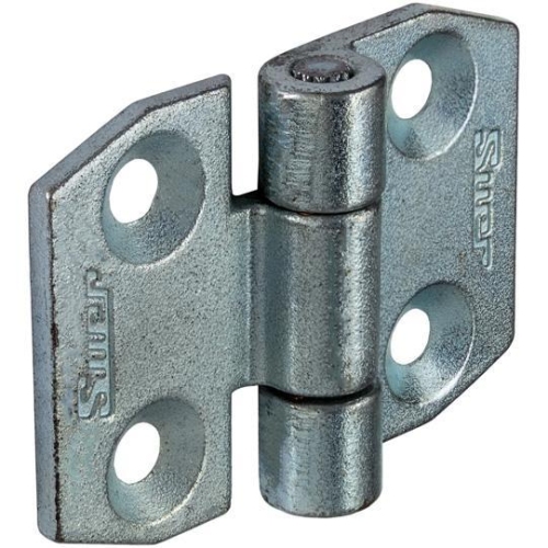 Suer Seitentürscharnier, verzinkt, L=70 mm, B=50 mm, H=6,5 mm Suer 340111722
