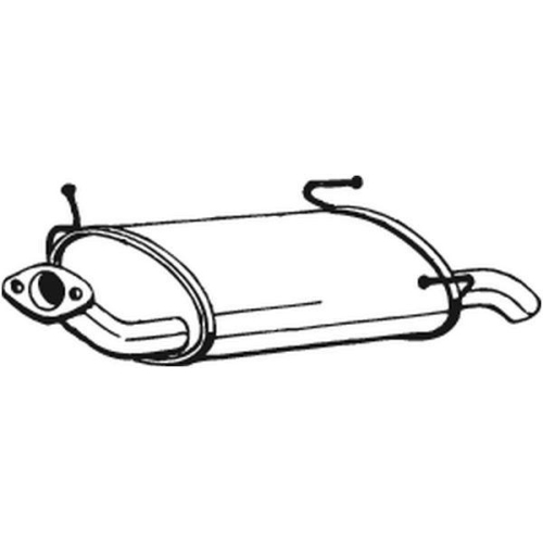 BOSAL Endschalld&auml;mpfer 145-135