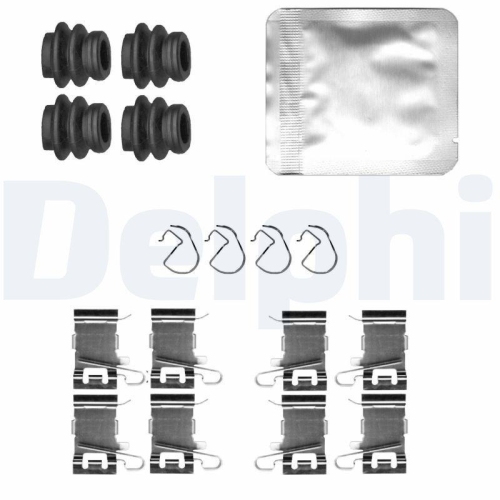 DELPHI Zubeh&ouml;rsatz, Scheibenbremsbelag LX0836