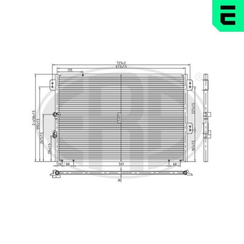 ERA Kondensator, Klimaanlage 667290