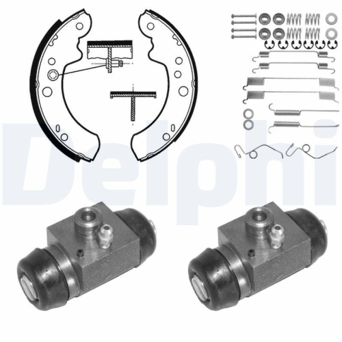 DELPHI Bremsbackensatz 799