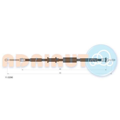 ADRIAUTO Seilzug, Feststellbremse 11.0290