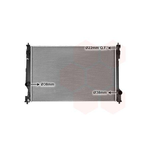 VAN WEZEL K&uuml;hler, Motork&uuml;hlung 53012714