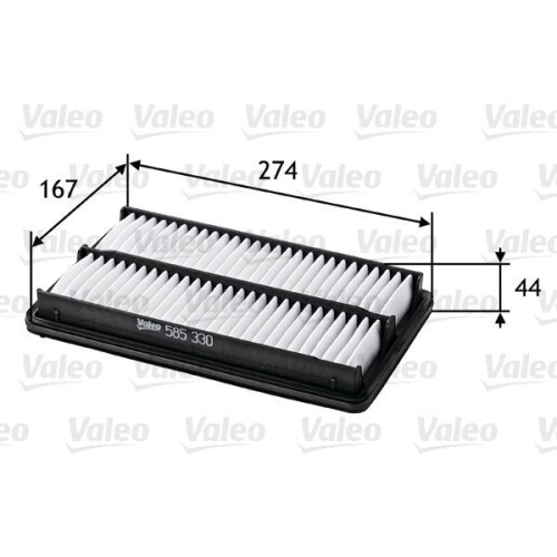 VALEO Luftfilter 585330