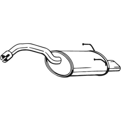 BOSAL Endschalld&auml;mpfer 148-177