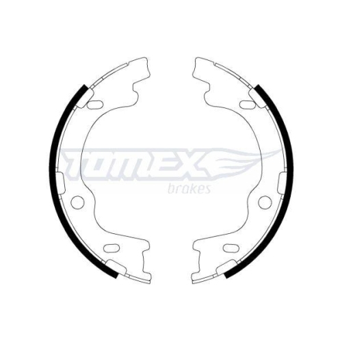 TOMEX Brakes Bremsbackensatz TX 22-20