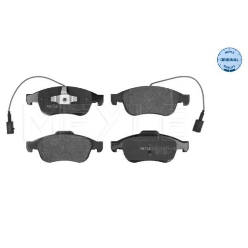 MEYLE Bremsbelagsatz, Scheibenbremse MEYLE-ORIGINAL: True to OE. 025 245 3819/W
