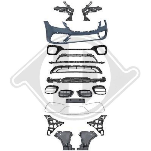 DIEDERICHS Stoßfänger HD Tuning 1648650