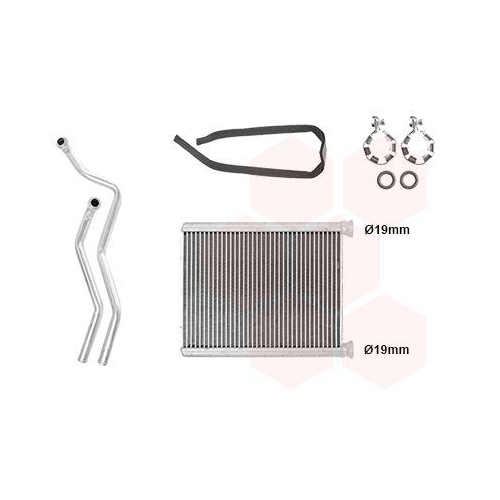 VAN WEZEL W&auml;rmetauscher, Innenraumheizung *** IR PLUS *** 53016702