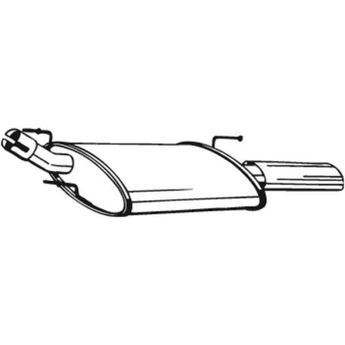 BOSAL Endschalld&auml;mpfer 154-327