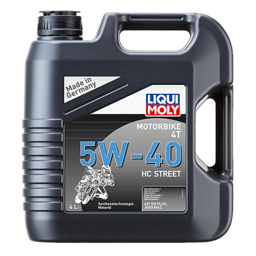 Liqui Moly 4T Motorbike Motor&ouml;l 20751 5W-40 Street 4Liter Motorrad&ouml;l HC-Synthese