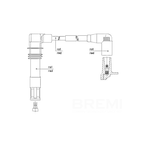 BREMI Zündleitung