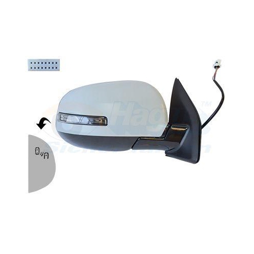 VAN WEZEL Au&szlig;enspiegel * HAGUS * 3204826