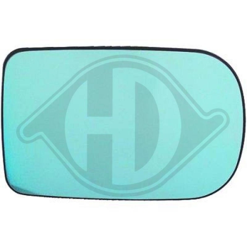 DIEDERICHS Spiegelglas, Au&szlig;enspiegel 1214127