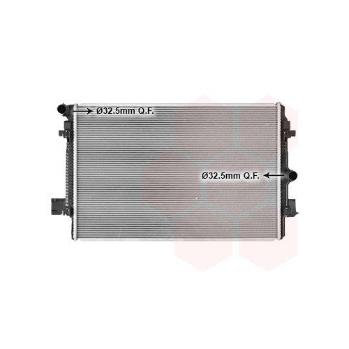 VAN WEZEL K&uuml;hler, Motork&uuml;hlung 58012726