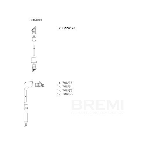 BREMI Z&uuml;ndleitungssatz 600/393
