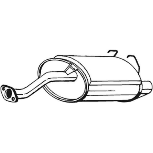 BOSAL Endschalld&auml;mpfer 163-725