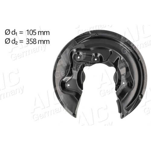 AIC Spritzblech, Bremsscheibe Original AIC Quality 57850