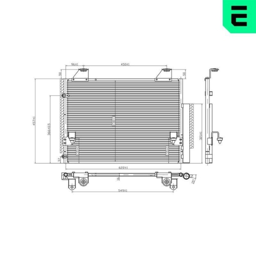 ERA Kondensator, Klimaanlage 667304