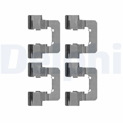 DELPHI Zubehörsatz, Scheibenbremsbelag LX0534