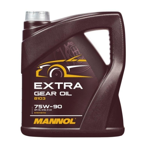 Mannol Extra Gear Oil Getriebe&ouml;l 75W-90 GL-4/GL-5 LS 4 Liter Kanister MN8103-4
