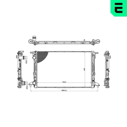 ERA K&uuml;hler, Motork&uuml;hlung 673242