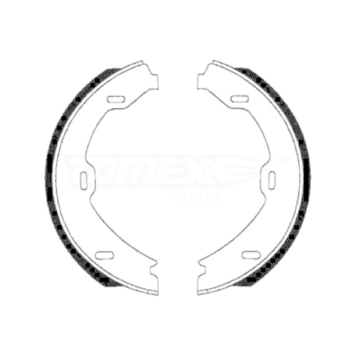 TOMEX Brakes Bremsbackensatz TX 22-69