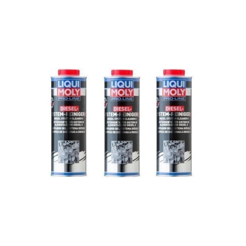 3x Additiv Pro-Line Diesel System Reiniger Ablagerungen 1 Liter LIQUI MOLY 5144
