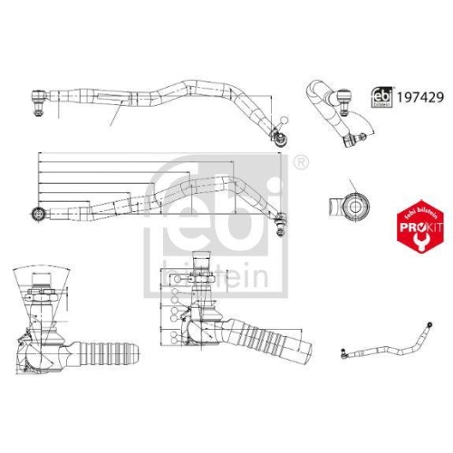 FEBI BILSTEIN Lenkstange ProKit 197429
