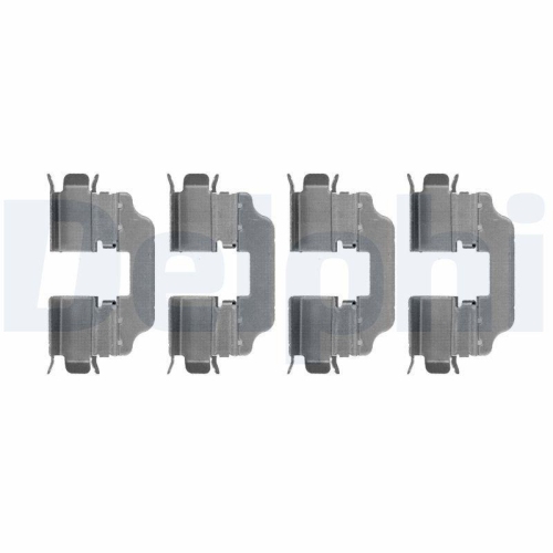 DELPHI Zubeh&ouml;rsatz, Scheibenbremsbelag LX0537